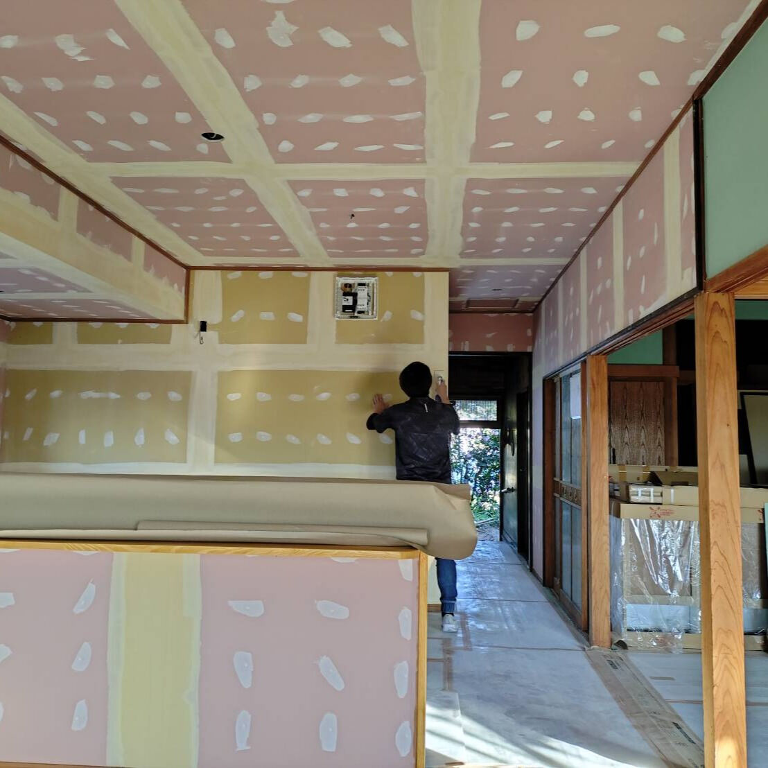 続報です✨ 誠一郎班の年内お引越しを控える現場が、ついに大工