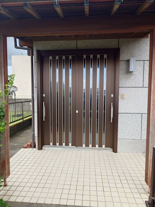 画像7564：S様邸目隠しフェンス工事