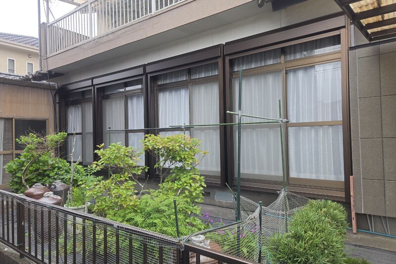 O様邸後付シャッター工事